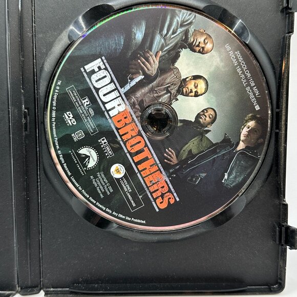 Four Brothers DVD Special Collectors Edition Full Screen Mark Wahlberg Paramount - Picture 5 of 5